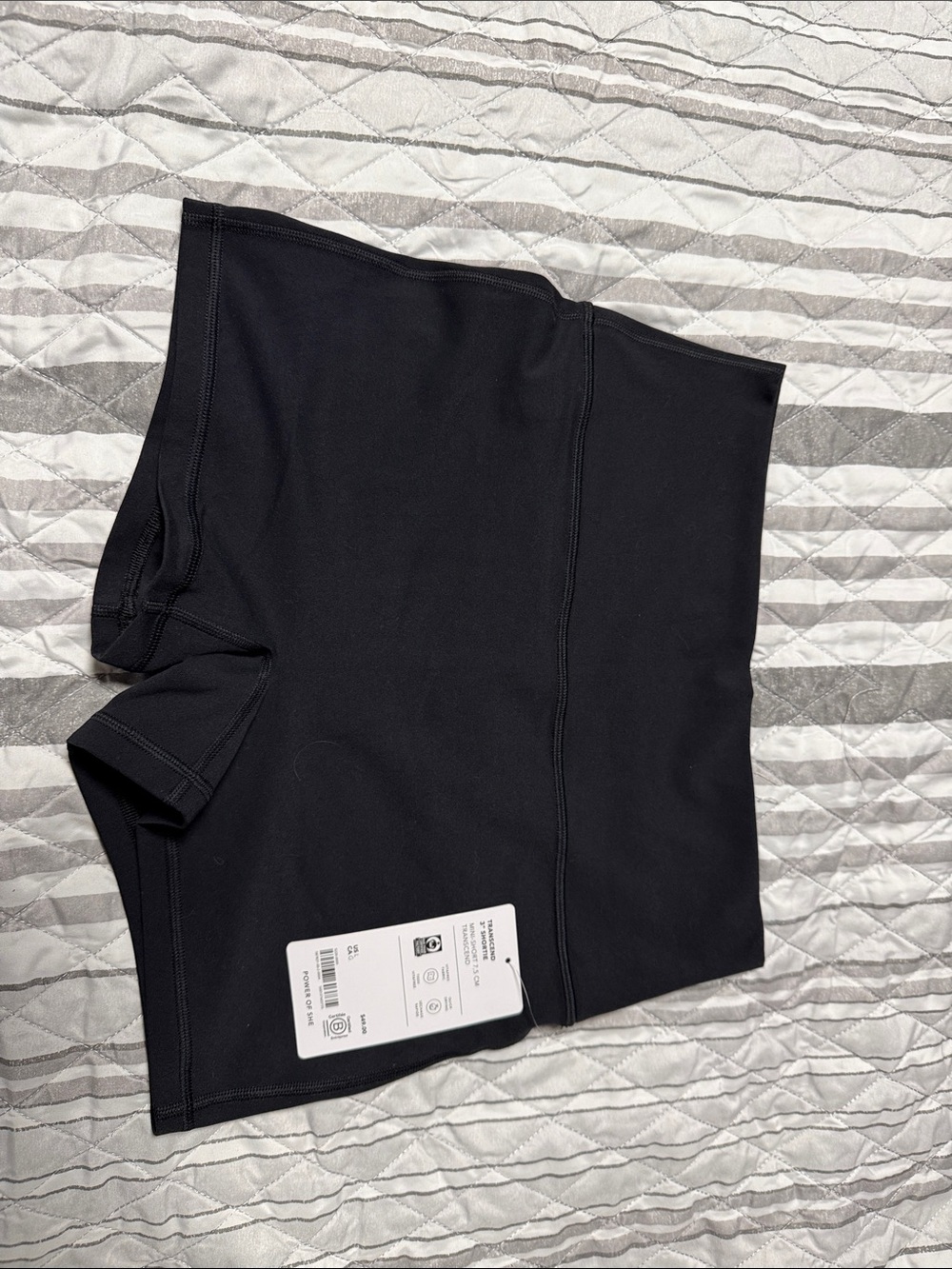 Athleta Black Bike Shorts with Tag